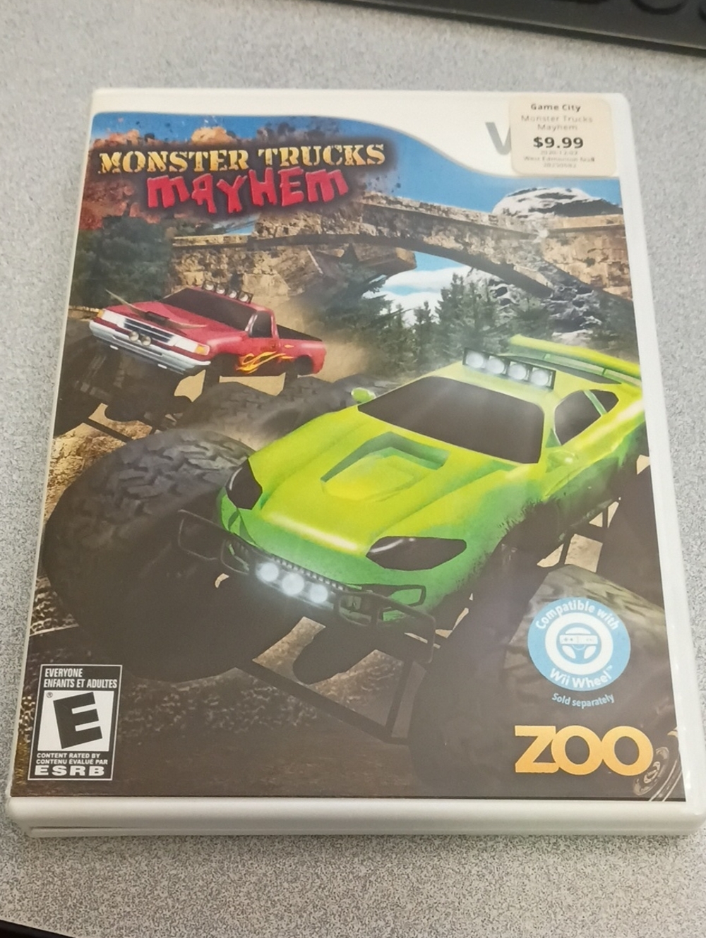 Monster Trucks Mayhem - Nintendo Wii - CIB Complete